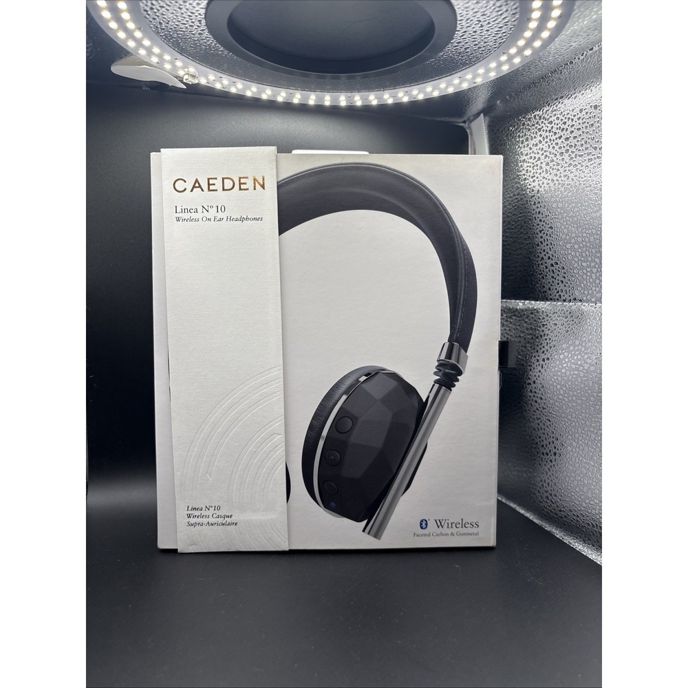 Caeden Linea Nº10 Bluetooth Wireless On Ear Headphones In Original Box